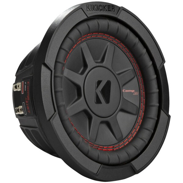 Kicker CompRT6.75 6.75" DVC Subwoofer 4 Ohm